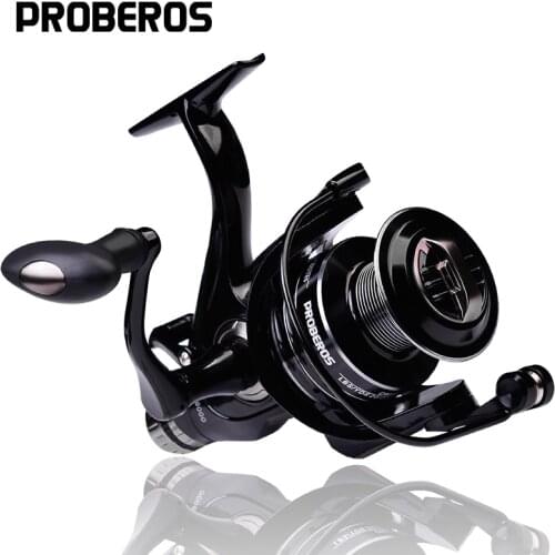 PROBEROS Fishing Reel Brake Force 13-19KG Max Drag CNC Mechine Spinning Reel 3000-6000 Series Saltwater Carp Fishing Wheel 4+1BB