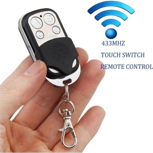 Wireless RF Remote Control 433 MHz Gate Garage Door Remote Controller Metal Clone Remotes For Gadgets Car Home Garage door