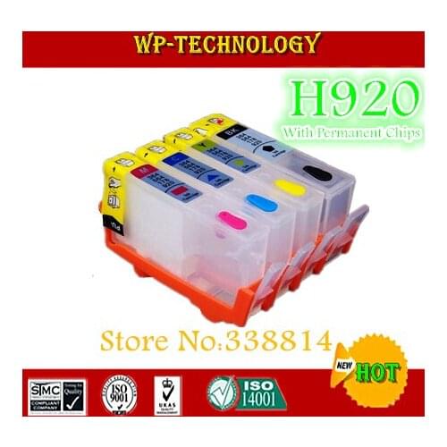 Empty Refill cartridge suit for HP920, suit for HP offcejet 6000 HP6500 HP7000 HP7500 etc printer, With ARC chip