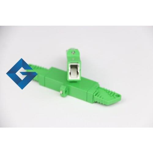 Connector Terminals New E2000/APC Fiber Optic Coupler Flange Adapter 100pcs / lots