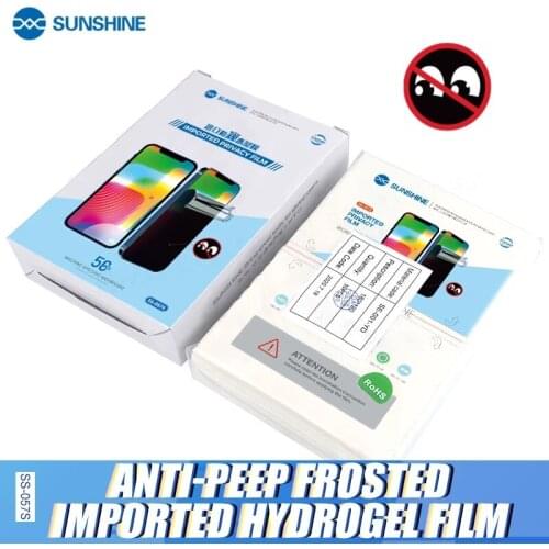 SS-057S anti peeping Frosting Matte flexible hydrogel for SS-890C RL-870C Use of cutting machine With cutting code Privacy film