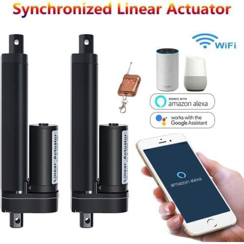 12V Wifi RF DIY Smart Wireless Remote Switch Synchronous linear actuator Controller Module Work with Alexa Google Home eWeLink