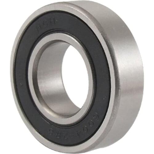 Top quality 6004-2RS Double Side Sealed Ball Bearing 20mm x 42mm x 12mm