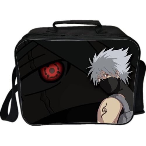 Japan Anime Lunch Bag 3D Printing Cartoon Anime cosplay Cooler Bag Insulated Thermal Picnic Lunchbox Food Box Gift