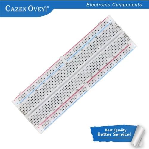 1pcs/lot Breadboard 830 Point Solderless PCB Bread Board MB-102 MB102 Test Develop DIY In Stock