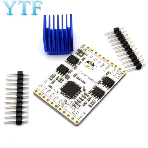 1pcs TMC5160TA-V1.0 BOB High Power Stepper Motor Driver TMC5160 StepStick Super Silent for 3D Printer Parts