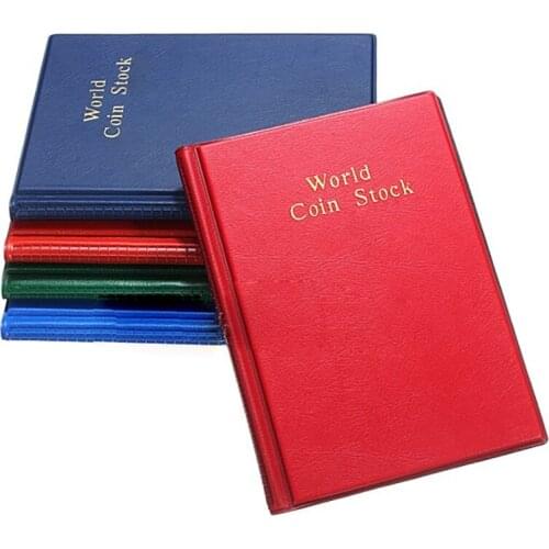 10 Pages 120 Pockets album for Coins Collection Book Home Decoration photo album PVC Coin Album Holders Collection Book