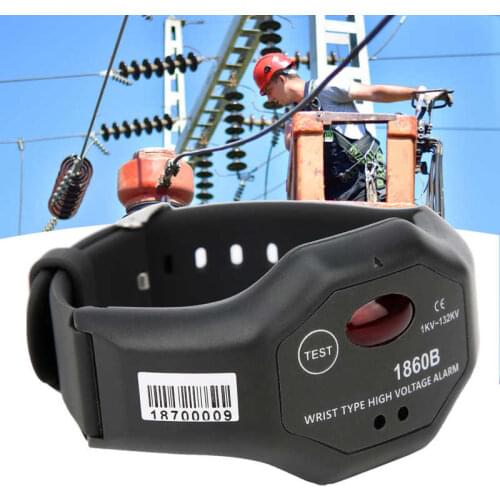 ABS High Voltage Alarm ETCR-1860B 1KV-132KV High Voltage Alarm Wrist Watch High Voltage Detector For Power Maintenance