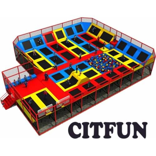 23*19m factory price trampoline park with CE approval for sale CIT-TP221a