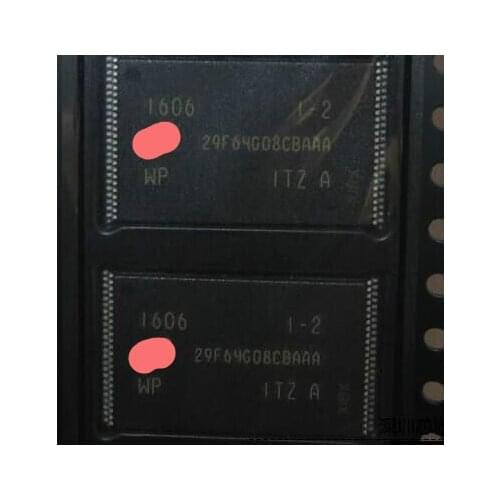 Free shipping 2PCS/LOT 29F64G08CBAAA MT29F64G08CBAAAWP:A 29F64G08CBAAA TSOP-48
