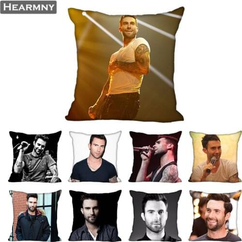 Adam Levine Pillow Case For Home Decorative Pillows Cover Invisible Zippered Throw PillowCases 40X40,45X45cm