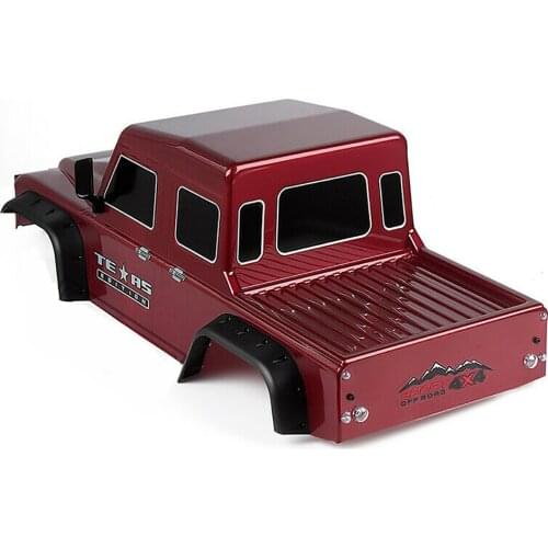 For 1/10 TRAXXAS TRX4 TRX-4 Wheelbase RC Car PVC Body Shell Defender D110 Pickup SCX10 90046 Modification 313mm