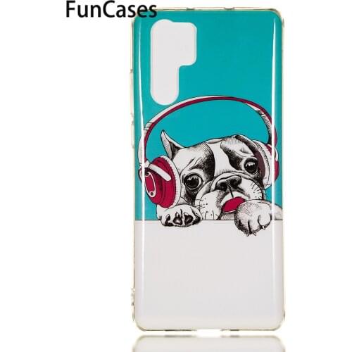 Phone Cover For capa Huawei P30 Pro Animal Capinha Bumper Case sFor Etui Huawei telefoon P30 Plus Soft Silicone Cases Hawaii