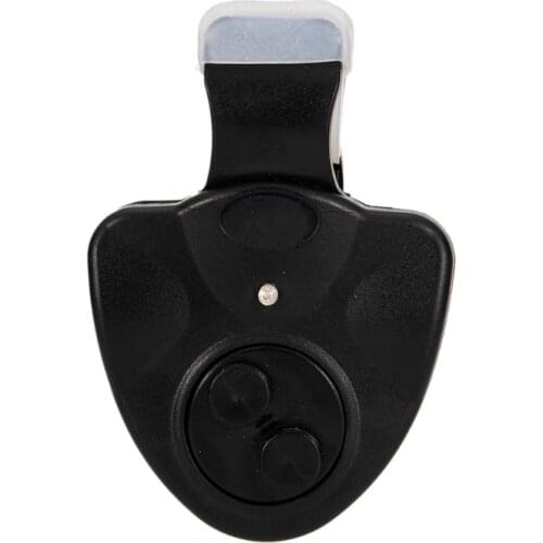 2Pcs Electronic Fish Bites Indicator Fishing Bells LED Light Fishing Strike Alert Glow Stick Bite Alarm Clip