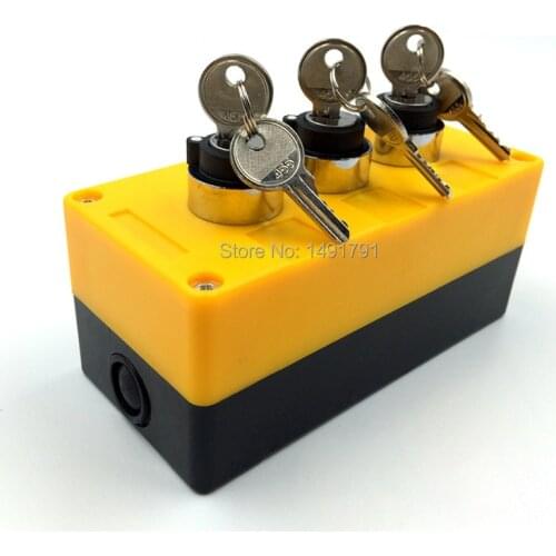 Real life escape room takagism game props Three points wireless unlock props three key to escape from the dark room prop