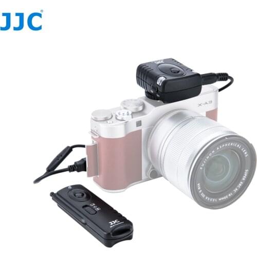 JJC Camera 30 Meters Distance Controller 433MHz 16 Radio Channels RF Wireless Remote Control for Fujifilm X-T20/X-T10/X-Pro2/X70
