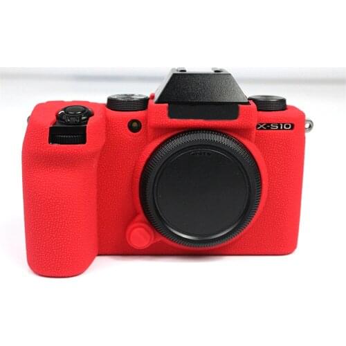 Camera Body Frame Protector Anti-slip Silicone Protective Cover Case for Fujifilm X-S10 Camera Accessories