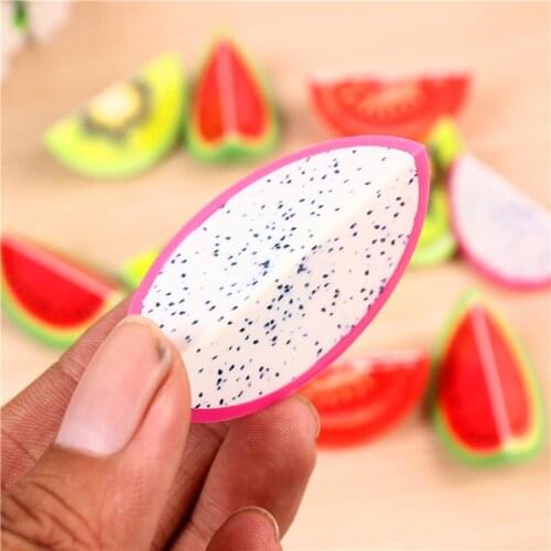 20 Pcs Fruit Pencil Planer Creative Fruit Styling Pencil Sharpener / Dragon Fruit / Watermelon Pattern Curling Pen