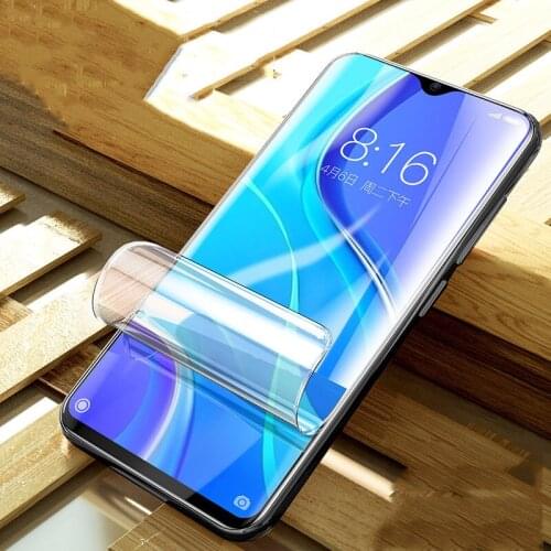 For Redmi 9 Prime 9A 9C NFC 9i 9AT 8 8A 7 7A Soft TPU Screen Protector Anti Scratch Clear Protective Full Coverage Hydrogel Film