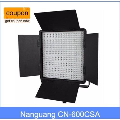 Nanguang CN-600CSA LED Studio Light High CRI Bi-color Led Video Light with V-Lock Ra95+ CRI 95