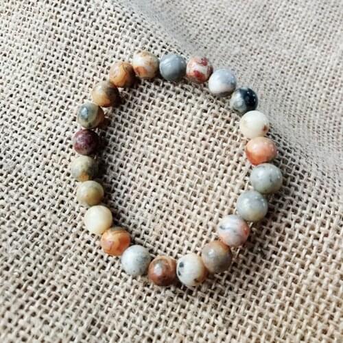 New Stretched Natural Stone Bracelet