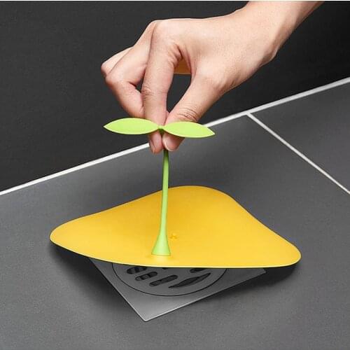 Creative Sewer Smell Removal Sealing Silicone Cover Anti-smell Drain Sealing Cover Floor Drain Covers for Kitchen Bathroom