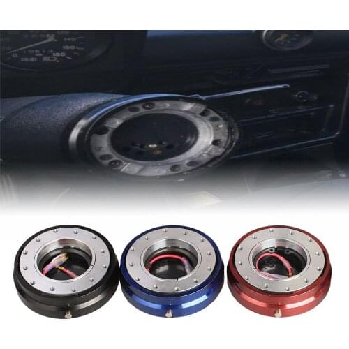 Universal Car Accessories 6 Hole Steering Wheel Quick Release HubThin Version Adapter Snap Off Boss kit