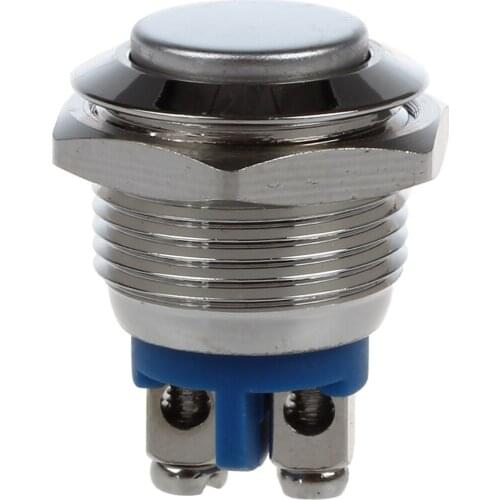 Top quality 16mm High Round High Round Momentary Metal Push Button Switch