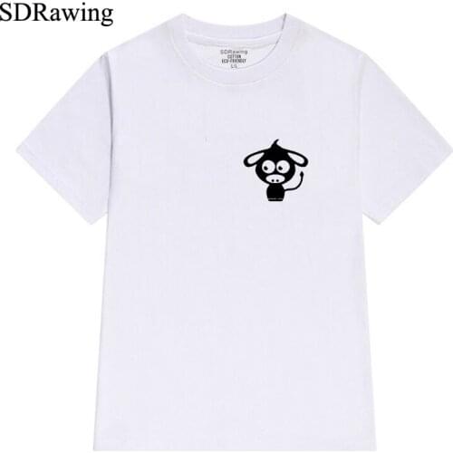 Funny cute Donkey Pocket Animal cotton T shirt for Womens Clothing Unisex casual tops Graphic Tee gift for her plus size