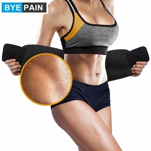 1Pcs BYEPAIN Waist Trimmer Ab Belt, Weight Loss Waist Trainer- Best Abs accessories for Lower Back Support, Stomach