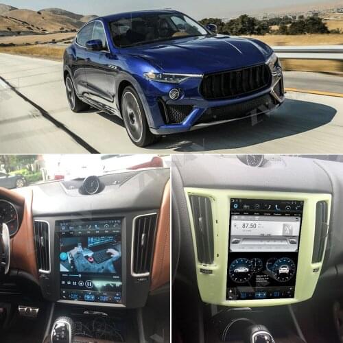 4+64G Android 10 Tesla IPS Screen Multimedia Player For Maserati Levante GPS Navigation Auto Video Audio Radio Stereo Head Unit