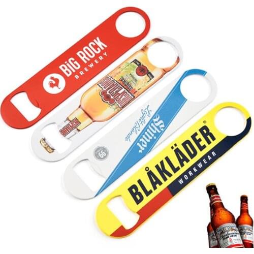 4Colors Stainless Steel Bottle Opener Portable Creative Shape Flat Opener Handle Corkscrew Bottle Opener Bar Kitchen Supplies SN