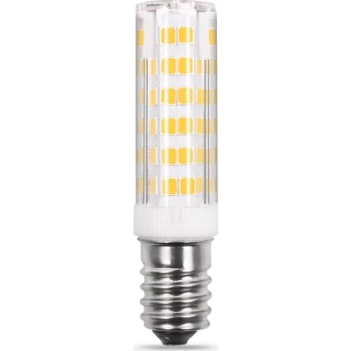 5W E12 LED High Light Housing Candelabra Bulb 110V 120V 75LED 2835SMD 550LM White 50-watt halogen bulb replacement 5pcs/lot