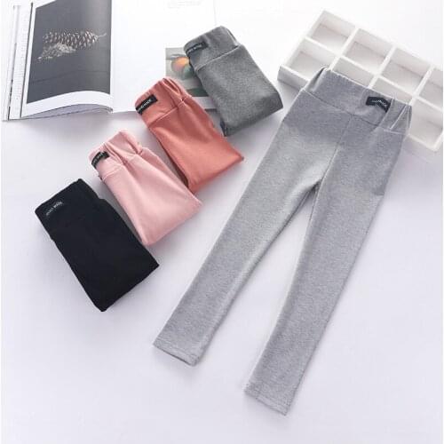 Girls' Pants Baby Kids Elastic Trousers Spring Autumn Clothes New Childrens Clothes Toddler Pants Girl Sport Leggings Pants 2-6