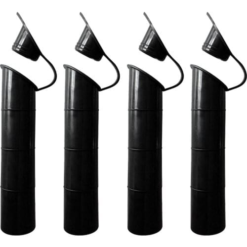 4 Boat Yacht Fishing Rod Holder Pole Rest Bracket Inner Tube Liner 30 Degree