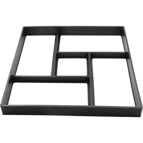 Garden Manually Paving Cement Brick Concrete Molds DIY Plastic Path Maker Mold Garden Stone Road Mold Garden Decoration