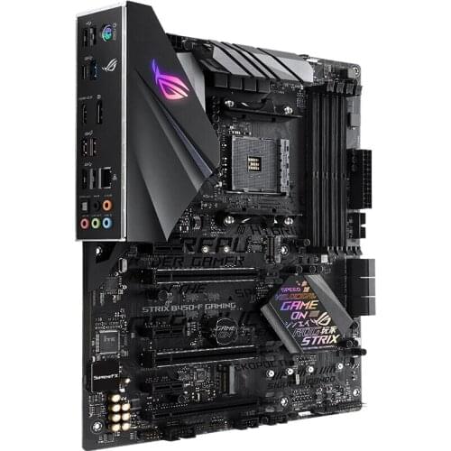 For ASUS ROG STRIX B450-F GAMING motherboard for AMD Socket AM4 DDR4 64GB USB2.0 USB3.0 USB3.1 B450 ATX USED Desktop motherboard