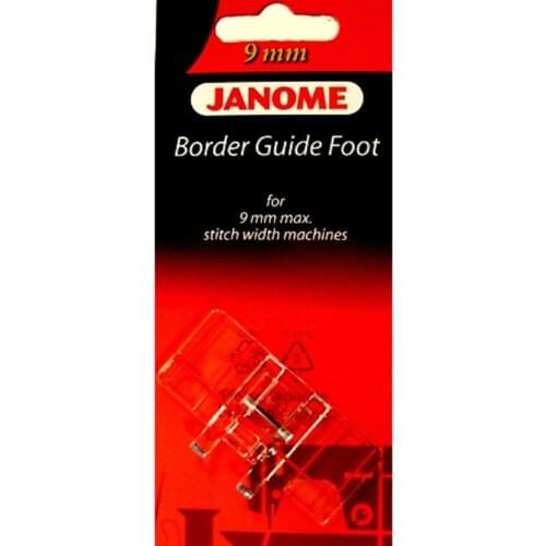 Border Guide Foot #202084000 For Janome 9mm Max Stitch Width Machines