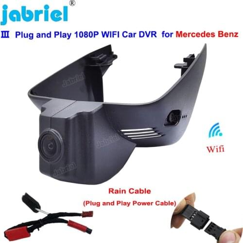 New Plug and Play Wifi Car Dvr Dash Cam for Mercedes Benz Smart 453 for Smart fortwo forfour 453 2015 2016 2017 2018 2019 2020