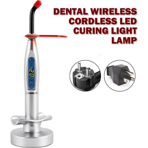 New LED Dental Curing Light Polymerize Resin Cure Dentistry Materials Lamp Light Cured Dental Orthodontics Dentistry Equipmen