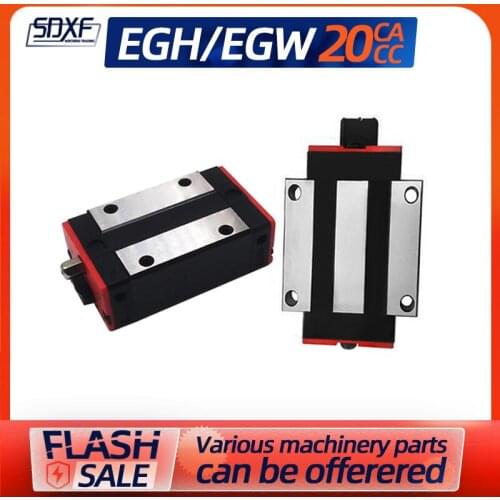 Square rail slider EGH20CA/EGW20CC same use as Hiwin brand Linear bearing slider block