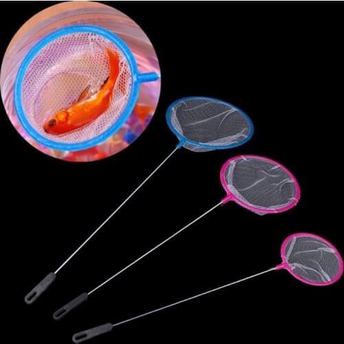 1 pcs brine shrimp tools artemia filter net ultrafine mesh fish net Fishing Tank Net Plastic Round Thick Fish Shrimp Aquarium