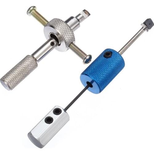 2pcs Disc Detainer Locksmith Tools Lock Picks Set Padlock Tool