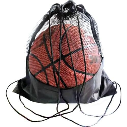 Sport Cover Mesh Bag Portable Football Storage Backpack Outdoor Basketball Volleyball Multifunctional Storage Bagsym