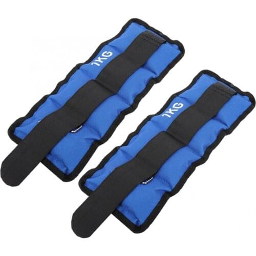 1 Pair 0.5kg Wrist Ankle Weights Sand Bag Adult Kid Walking Jogging Gymnastics Workout Fitness Sand Bag Weights Straps