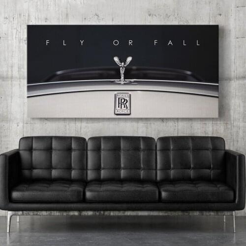 I Fly Inspiration Words Quotes Canvas Black Motiviation Painting Wall Art Bedroom Pictures For Living Room Posters Home Decor