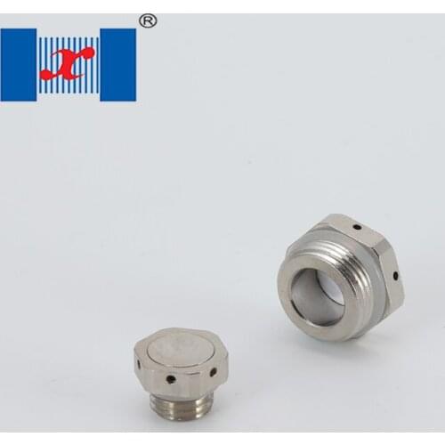 10pcs M10 Waterproof Brass Screw Vent Plug Air Permeable Pressure Balance Valve for LED Lighting or Enclosure