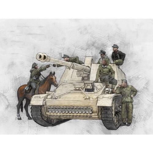 1/35 Resin Model Figure GK , Unassembled and unpainted kit