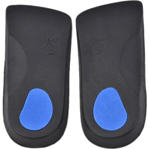 1 Pair Men Women Sport Running EVA Insoles Insert Cushion Half Unisex Orthotic Arch Support Shoe Pad Non Slip