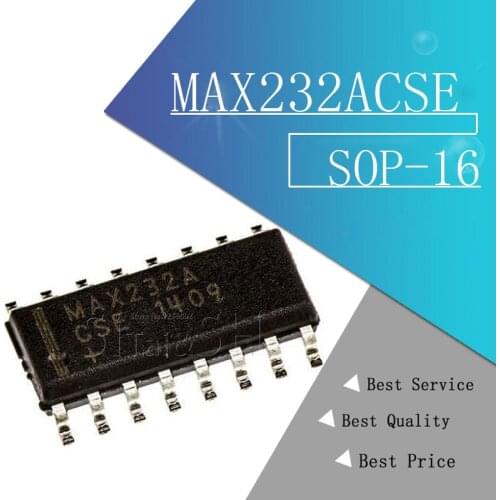 10pcs/lot MAX232ACSE MAX232CSE MAX232ESE MAX232DR MAX232A MAX232 SOP16